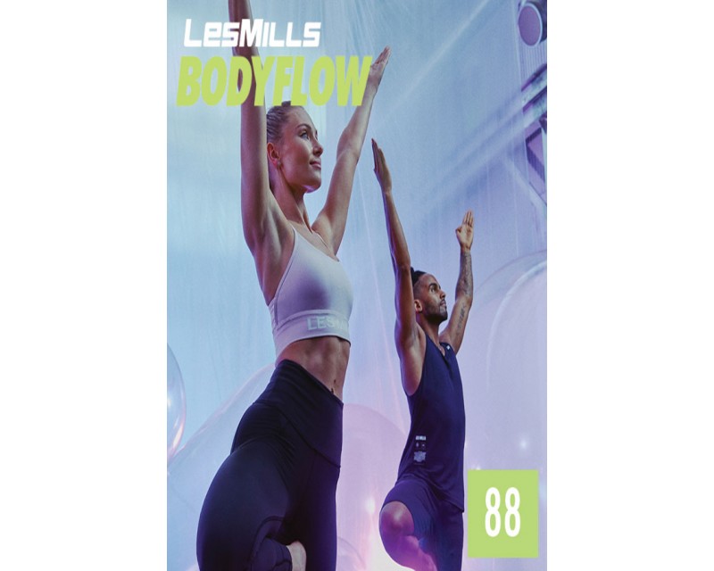 [Hot Sale]LesMills Routines BODY BALANCE 88 New Release BODY FLOW 88 DVD, CD & Notes